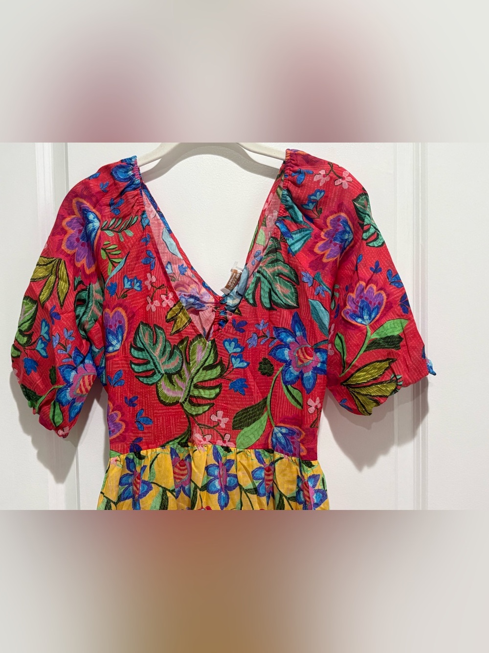Johnny Was Roumba Color blocked Maxi Dress - Picture 6 of 11